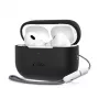 Tech-Protect Apple AirPods Pro 1 / 2 Silikonhülle Schwarz