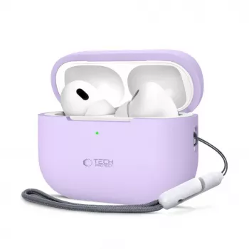 Tech-Protect Apple AirPods Pro 1 / 2 Silikonhülle Lila