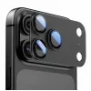 Tech-Protect CamFull Fit Kamera-Linsenschutz für Apple iPhone 15 Pro Max - Schwarz