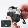Tech-Protect Carbonox Case für AirPods 4 - Schwarz