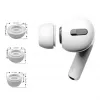 Tech-Protect Ohrpassstücke für AirPods Pro 1/2 - S/M/L - Weiß (3 Paare)