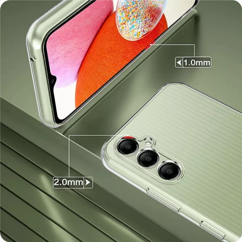 Tech-Protect FlexAir+ Case für Samsung Galaxy A15 4G / 5G - Transparent