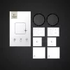 Tech-Protect Glass Flex+ Hybrid-Glas-Displayschutz für Garmin Venu 3 (2er-Pack, schwarzer Rand)