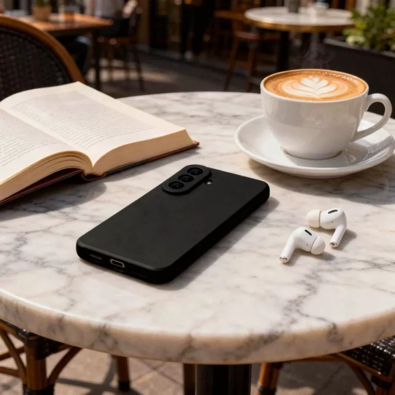 Tech-Protect Icon Hülle für Samsung Galaxy A57 5G - Schwarz