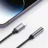 Tech-Protect Lightning (Stecker) auf 3,5-mm-Klinke (Buchse) Adapter - Weiß