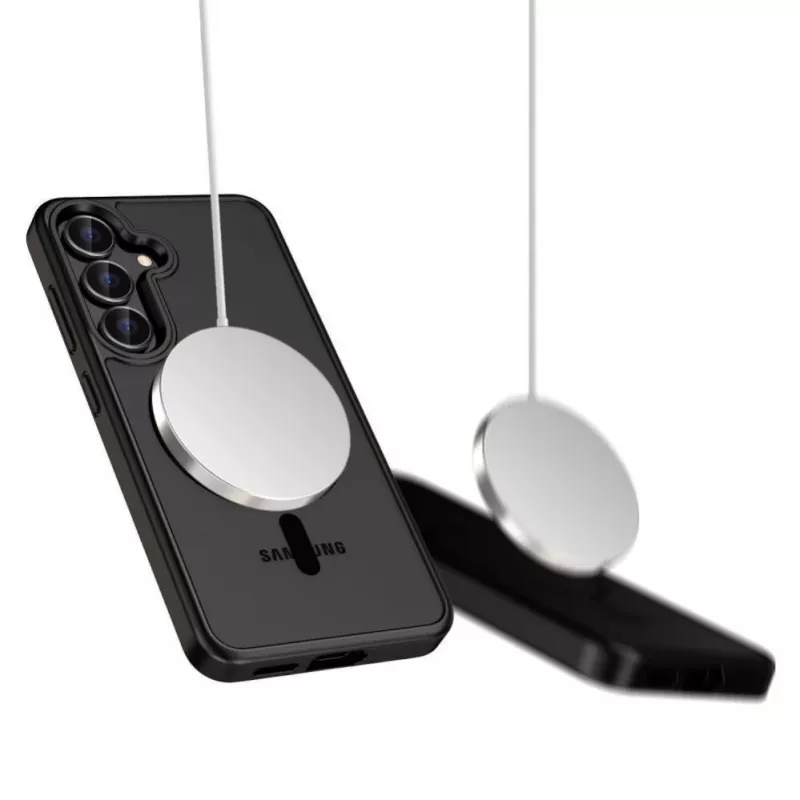 Tech-Protect MagMat MagSafe Hülle für Nothing Phone 3 - Schwarz und Transparent
