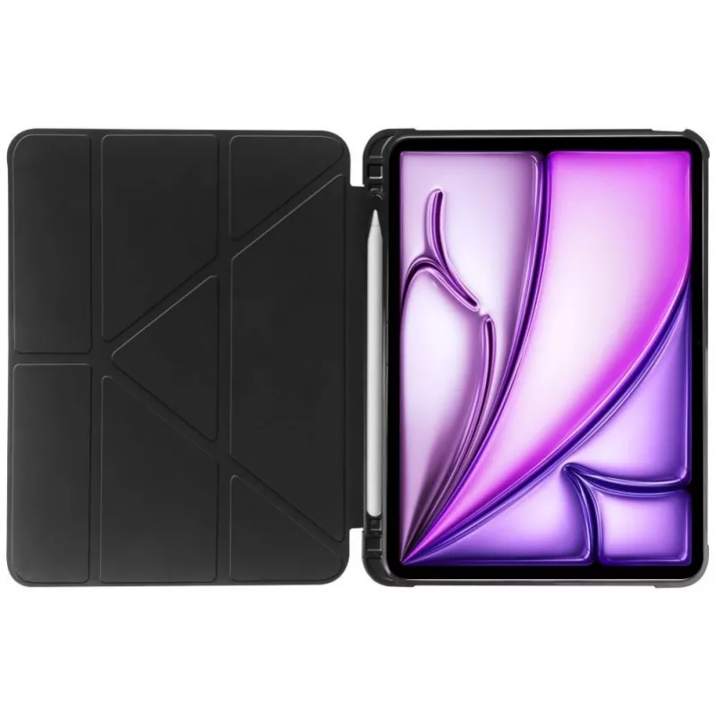 Tech-Protect SC Pen Origami Case für iPad Air 13 Zoll 2024 - Schwarz