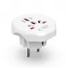 Tech-Protect Universal WL-09 Universal-Reiseadapter von EU Weiß