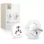 Tech-Protect Universal WL-09 Universal-Reiseadapter von EU Weiß