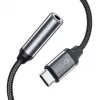 Tech-Protect USB-C auf 3,5 mm Mini-Klinke Audio-Adapter (Buchse) - Schwarz