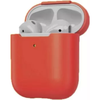 Tech21 StudioColour AirPods 1. & 2. Gen. Hülle Schwarz FlexShock™ Fallschutz bis zu 2,5 m antimikrobiell schlank leicht mit Karabiner-Schlaufe (T21-8044)