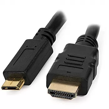 Techly HDMI-Kabel - HDMI-Stecker auf Mini-HDMI-Stecker 0,5 m Schwarz