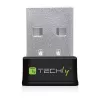 Techly I-WL-USB-600TY Mini WLAN USB Adapter Dual Band MU-MIMO 2dBi 600Mbps Schwarz