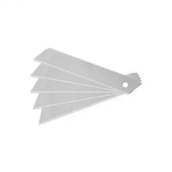 TECLINE 18 mm Abbrechklingen Ersatzklingen für Multifunktions- und Profimesser, 10er-Pack (93931)