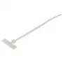 TECLINE Kabelbinder mit querliegendem Beschriftungsfeld, 110 x 2,5 mm, Natur, 100er-Pack 690110B