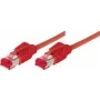 TECLINE Industrielles Patchkabel S/FTP PiMF Cat.6A Class EA Rot 10m mit Hirose TM21 Steckern 77910R