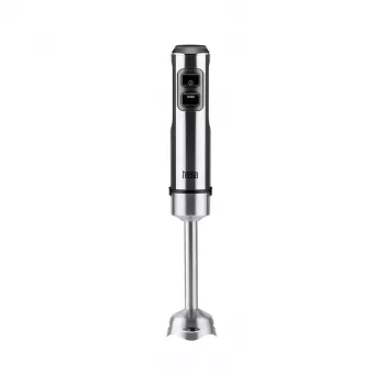 TEESA 1200W Stabmixer mit 20 Geschwindigkeiten, Titanmesser, Zerkleinerer, Schneebesen, Messbecher & Kartoffelstampfer
