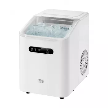 TEESA EASY ICE Eismaschine TSA5009 Silber/Schwarz 12 kg/24h Bullet Ice