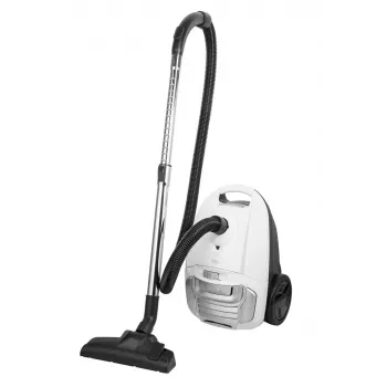 TEESA Eco White 700 Beutelstaubsauger, 700 W, 2,5 l, Weiß