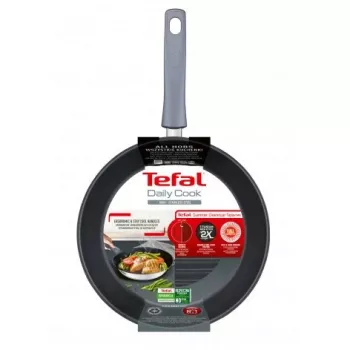 Tefal Daily Cook G7314055 26 cm Grillpfanne mit Titan-Antihaftbeschichtung und Thermo-Signal