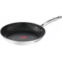 Tefal Duetto+ Bratpfanne 28 cm, Edelstahl, Titan-Antihaftbeschichtung, Induktion - G7320634