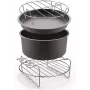 TEFAL Easy Fry Zubehörset für OBH Nordica XXL Heißluftfritteusen - Backform, Spießhalter, 5 Spieße