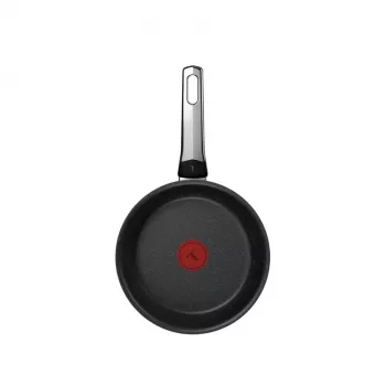 Tefal Expertise Plus 20 cm Bratpfanne mit Titanium Excellence Antihaftbeschichtung und Thermo-Spot