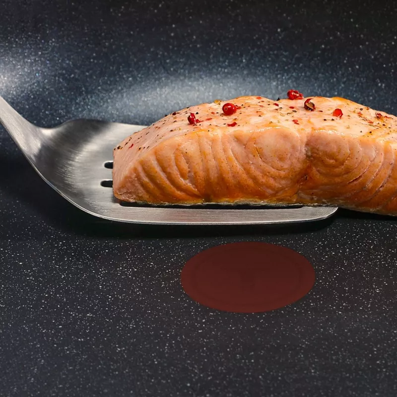 Tefal Expertise Plus 20 cm Bratpfanne mit Titanium Excellence Antihaftbeschichtung und Thermo-Spot