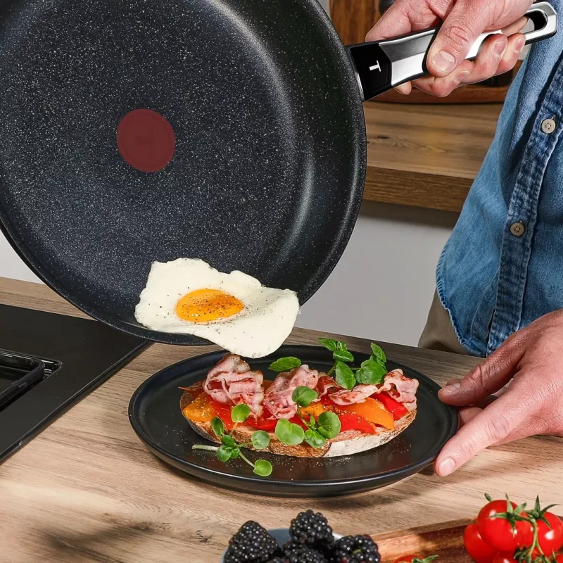 Tefal Expertise Plus 24 cm Bratpfanne mit Antihaftbeschichtung und Thermo-Spot