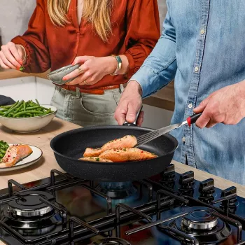 Tefal Expertise Plus 24 cm Bratpfanne mit Antihaftbeschichtung und Thermo-Spot