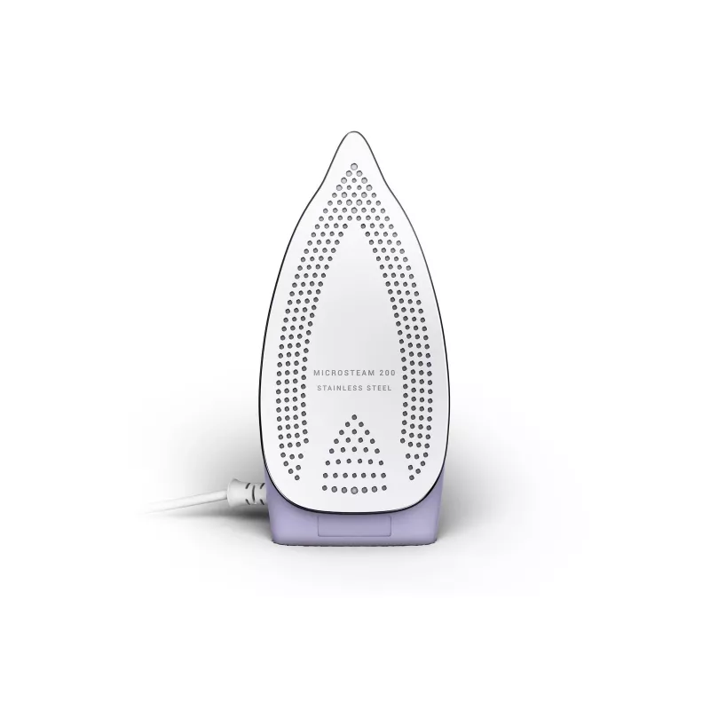 Tefal First Class DB1612E0 Reisebügeleisen - 1100 W, Edelstahlsohle, Doppelspannung, 70 ml Tank, Weiß/Blau
