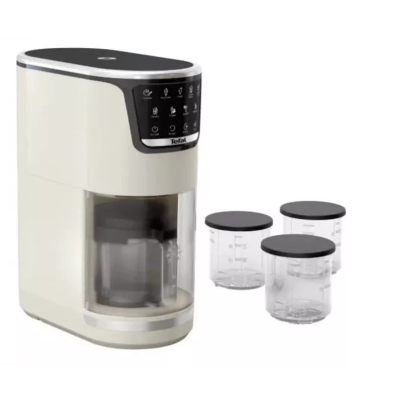 Tefal IG602A Eismaschine 1,6 l Weiß/Grau