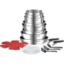 Tefal Ingenio Emotion L897SK04 20-teiliges Kochgeschirr-Set, Silber