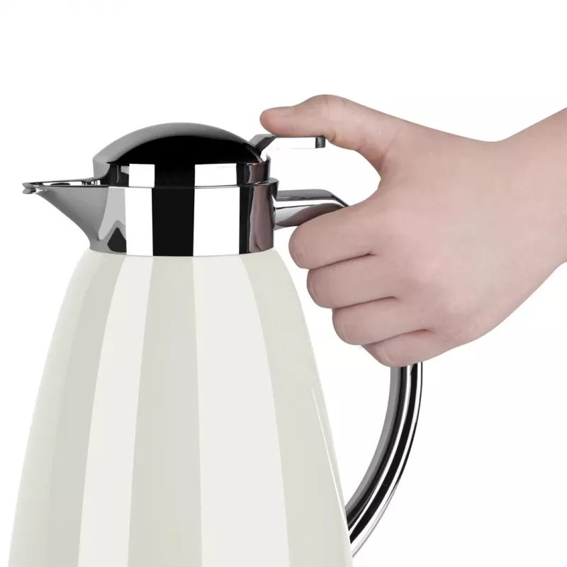 Tefal K30340 Senator Vakuumflasche 1 L Edelstahl, Weiß