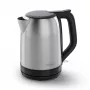 TEFAL KO5S0DE Subito Wasserkocher, Edelstahl/Schwarz, 2400 W, 1,7 L