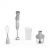 Tefal Quickchef+ HB673B30 Stabmixer 1000 W Grau, Edelstahl