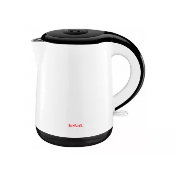 Tefal Safe’Tea KO261130 Wasserkocher, 1 l, 1800 W, Weiß