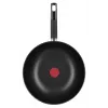 Tefal Simplicity 28 cm Wokpfanne B5821902 – Aluminium Antihaftbeschichtung mit Thermo-Spot, für Gas/Elektro/Keramik/Halogen