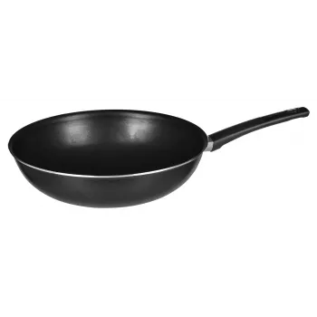 Tefal Simplicity 28 cm Wokpfanne B5821902 – Aluminium Antihaftbeschichtung mit Thermo-Spot, für Gas/Elektro/Keramik/Halogen