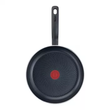 Tefal Start Easy 24 cm Bratpfanne mit Thermo-Signal™ Titan-Antihaftbeschichtung, Schwarz