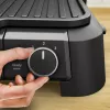 Tefal SuperGrill 3-in-1 GC510DE0 Kontaktgrill, 2000 W, Silber/Schwarz