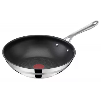 TEFAL Wokpfanne von Jamie Oliver Cook Smart (Edelstahl/Schwarz, Ø 28 cm)