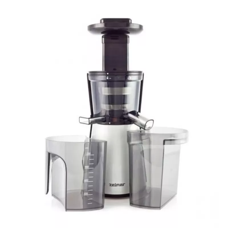 TEFAL ZC605D38 Slow Juicer 150W Cold Press 35 RPM Silber/Schwarz