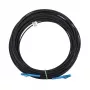TELCOLINE 1J LC/UPC auf LC/UPC Singlemode-Patchkabel, 20 m, LSOH, Gelb