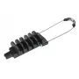 TELCOLINE I-37.PAT Kabelspannklemme für Rundkabel von 3–7 mm, schwarz