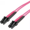 TELEGÄRTNER 10m LC auf LC OM4 Duplex 50/125 Multimode LWL Patchkabel, Violett LSZH 100011512