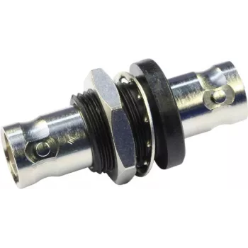 Telegärtner BNC Einbauadapter Buchse-Buchse 50 Ohm Panelmontage J01004A1333