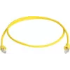 Telegärtner Cat.5e F/UTP Patchkabel, RJ45, 25m, Gelb L00006D0096
