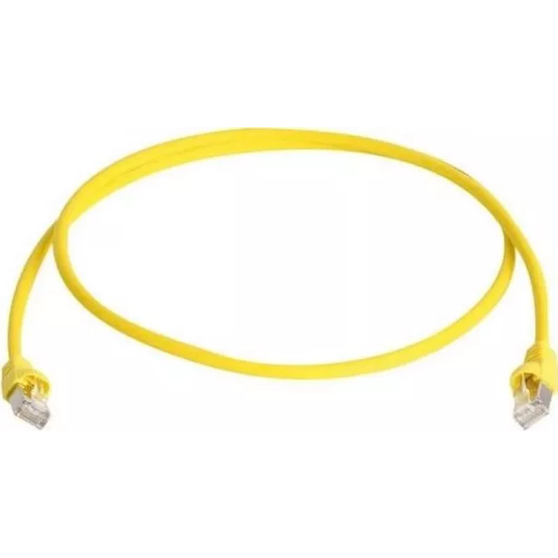 Telegärtner Cat.5e F/UTP Patchkabel, RJ45, 25m, Gelb L00006D0096