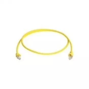 Telegärtner Cat.5e F/UTP Patchkabel, RJ45, 25m, Gelb L00006D0096